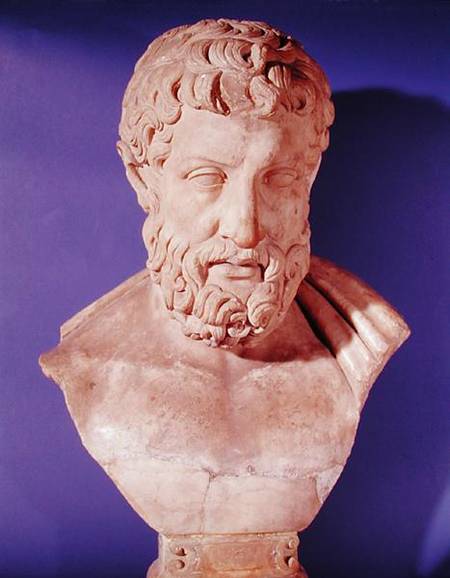 Bust of Metrodorus of Chios od Grececke Umeni