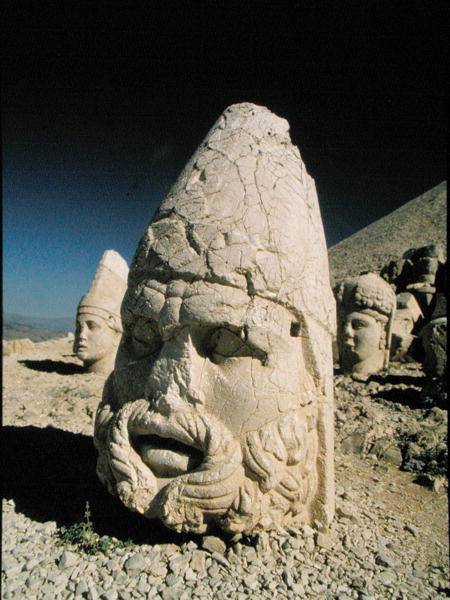 Head of Zeus-Oromandes (photo) od Grececke Umeni