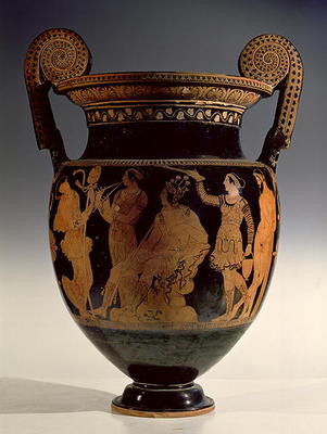 Karneia, or Harvest Festival, red-figure volute krater, late 5th century BC - early 4th century BC ( od Grececke Umeni