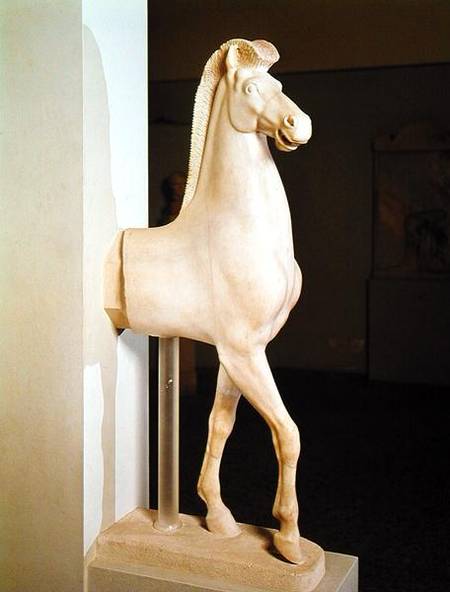 Sculpture of a horse od Grececke Umeni