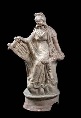 Statuette of Erato seated, from Myrina, Turkey