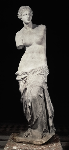 Aphrodite, the 'Venus de Milo', Hellenistic period od Grececke Umeni