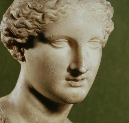 Head of Artemis (marble) od Greek 2nd century BC
