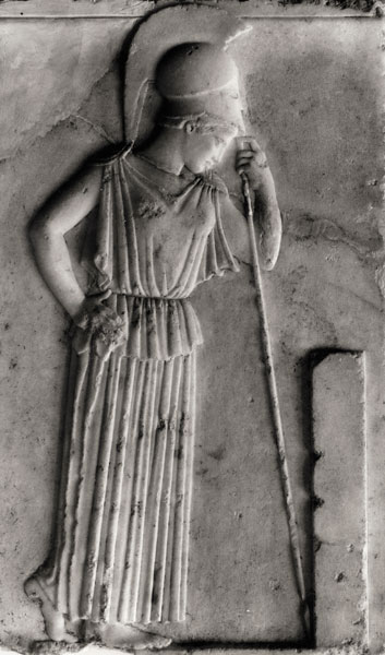 Relief of the Mourning Athena od Greek School