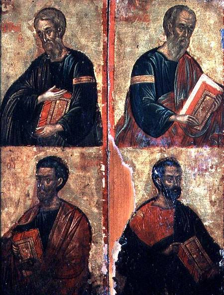 The Four Evangelists od Greek School