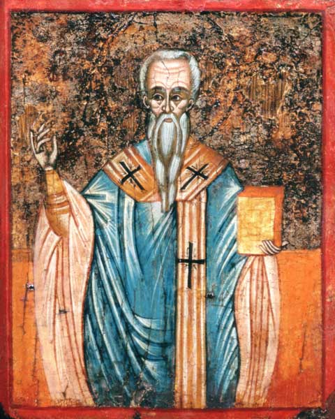 St. Cyril of Alexandria (c.376-444), icon od Greek School