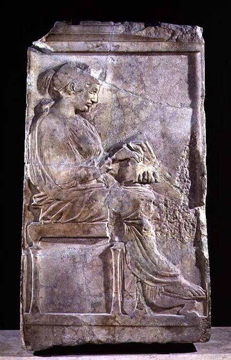 Stele of Philis, daughter of Cleomenes, King of Sparta od Greek School