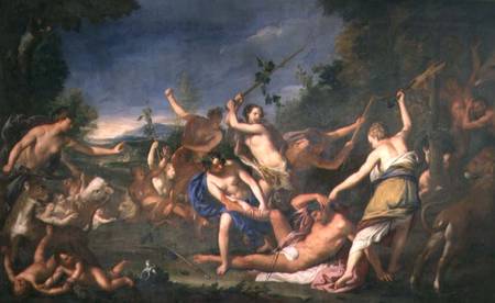 The Murder of Orpheus od Gregorio Lazzarini