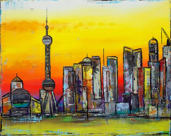 Shanghai Impresionismus od Karin Greife