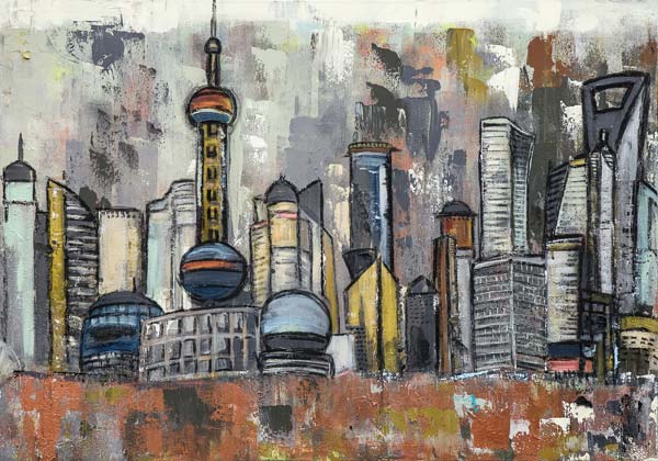 Shanghai panorama od Karin Greife