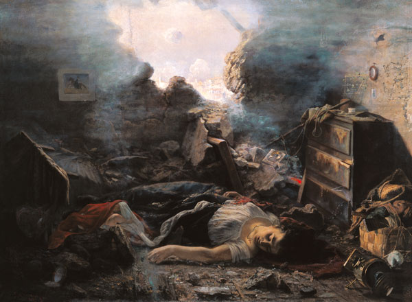 Die Einnahme von Sewastopol 1854 od Grigorij Grigorievich Mjasojedow
