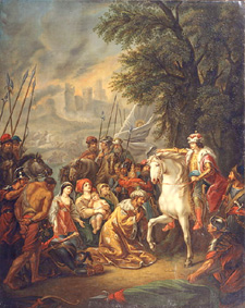 Die Truppen Iwans des Schrecklichen erobern Kasan im Jahre 1552 od Grigoriy Ivanovich Ugryumov