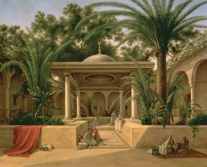 The Khabanija Fountain, Cairo od Grigory Tchernezov