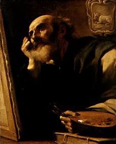 The evangelist Lukas. od Guercino (eigentl. Giovanni Francesco Barbieri)