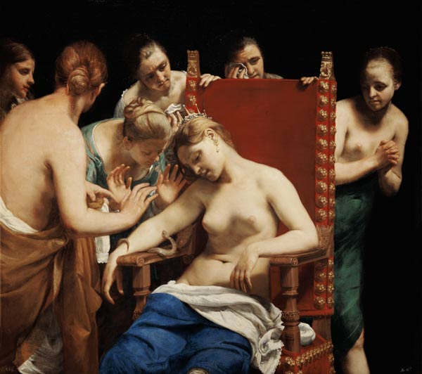 The Death of Cleopatra od Guido Cagnacci