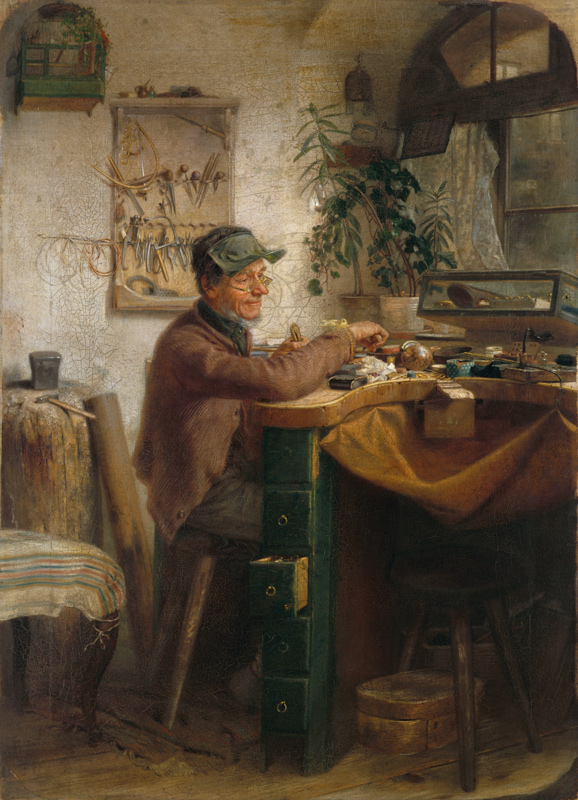 The goldsmith. od Guido Manes