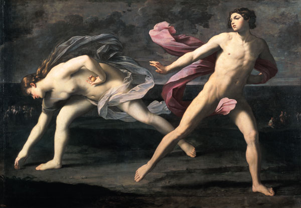 Atalanta and Hippomenes. od Guido Reni