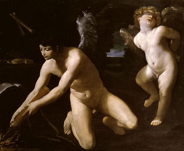 Reni / Sacred and Profane Love / c.1622 od Guido Reni