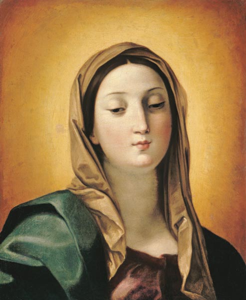 Madonna (detail of 122120) od Guido Reni