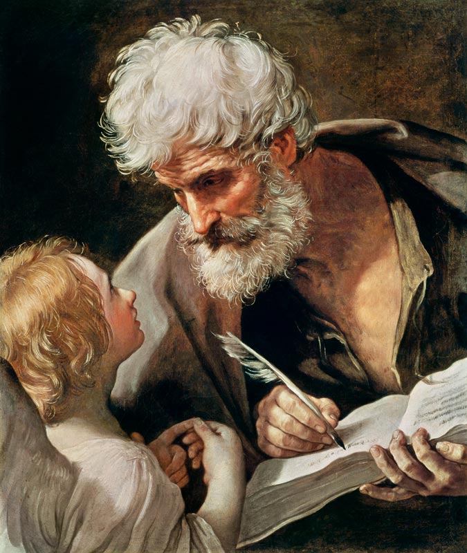 Saint Matthew od Guido Reni