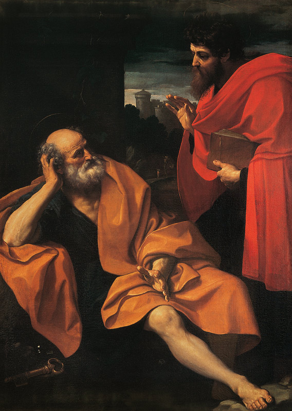 Reni / St.Peter and St.Paul / c.1605 od Guido Reni