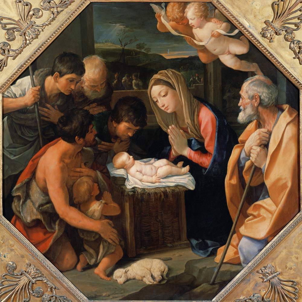 The Adoration of the Shepherds od Guido Reni