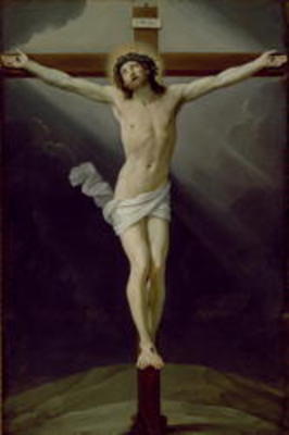 Christ on the Cross (oil on canvas) od Guido Reni
