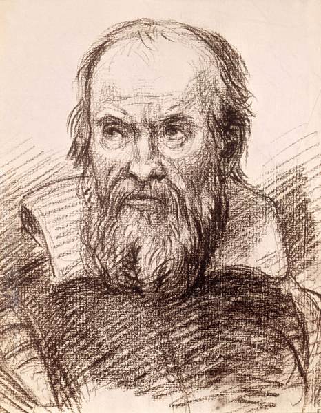 Galilei / Portrait / Drawing / Reni od Guido Reni