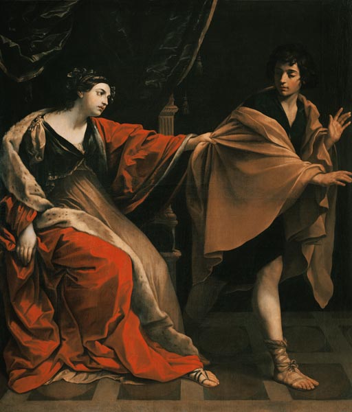 Joseph and the woman of the Potiphar od Guido Reni