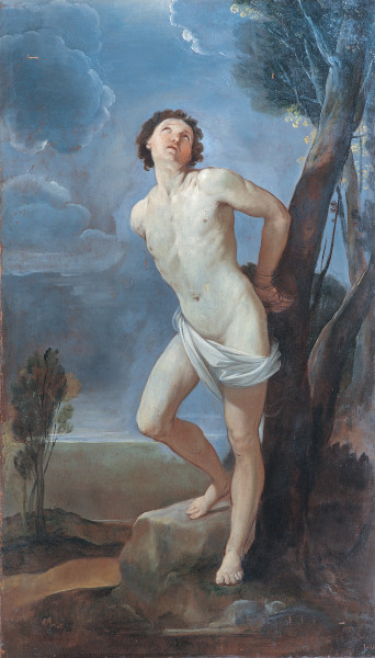 Reni / St.Sebastian / c.1640 od Guido Reni