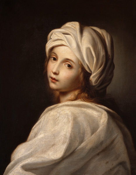 Girl portrait. od Guido Reni (Nachfolger)
