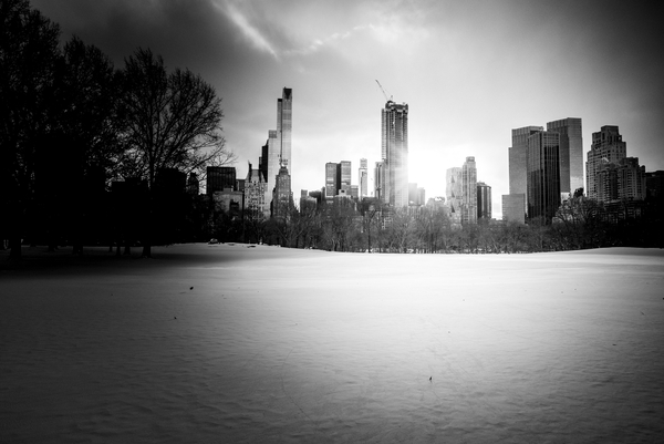 New York City Winter Skyline N¬∫1 od Guilherme Pontes