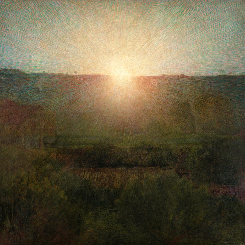 The Sun (Rising Sun) 1904 od Giuseppe Pellizza da Volpedo