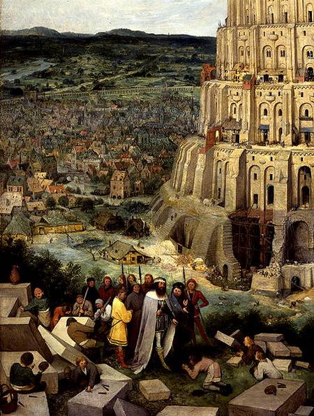 Tower of Babel od Giuseppe Pellizza da Volpedo