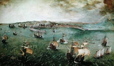 View of the Port of Naples od Giuseppe Pellizza da Volpedo