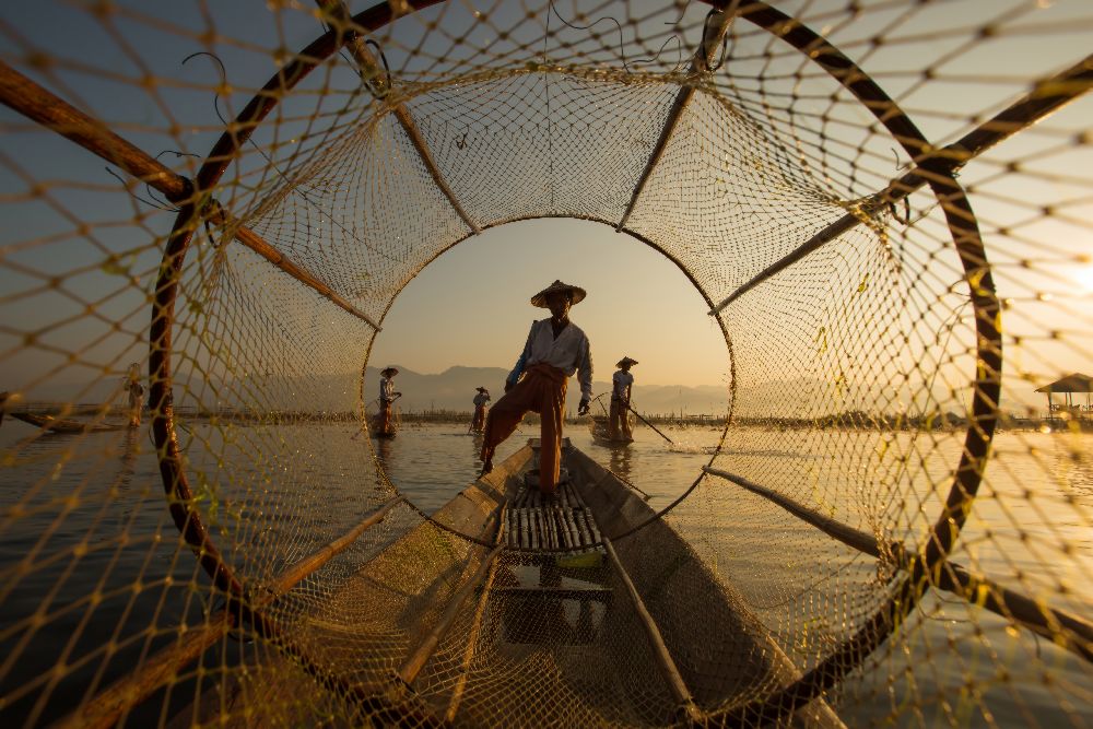 Inle Fisherman od Gunarto Song