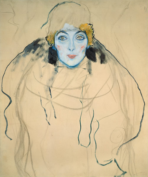 Woman head od Gustav Klimt