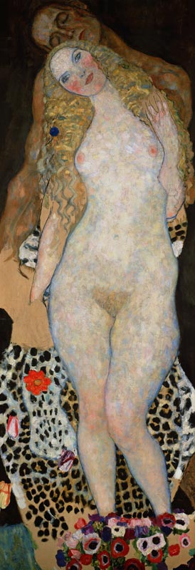 Adam and Eva od Gustav Klimt