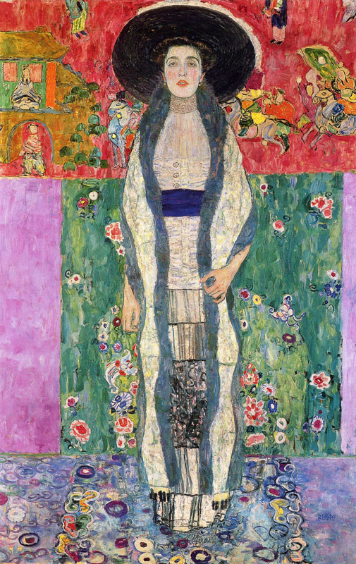 Portrait Adele BlochBauer II od Gustav Klimt