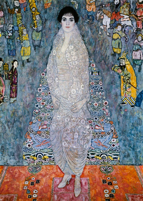 Portrait baroness Elisabeth BachofenEcht od Gustav Klimt