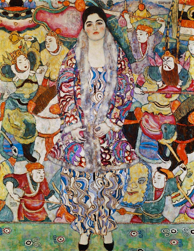 Portrait Friderike Maria Beer od Gustav Klimt