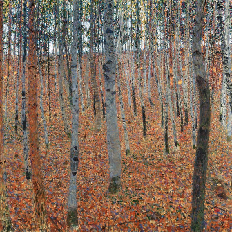 Beech Forest od Gustav Klimt