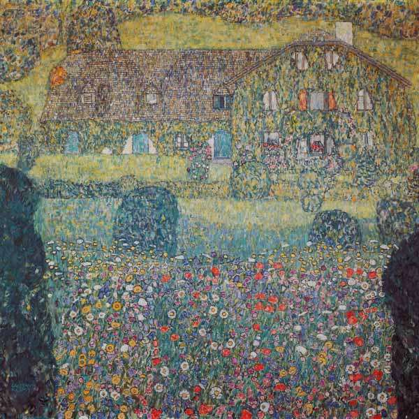 Country House by the Attersee od Gustav Klimt