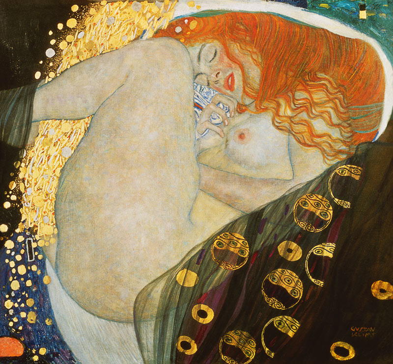Danae I od Gustav Klimt