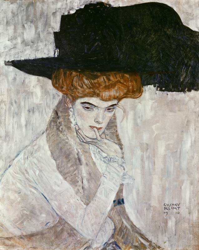 The black plumed hat od Gustav Klimt