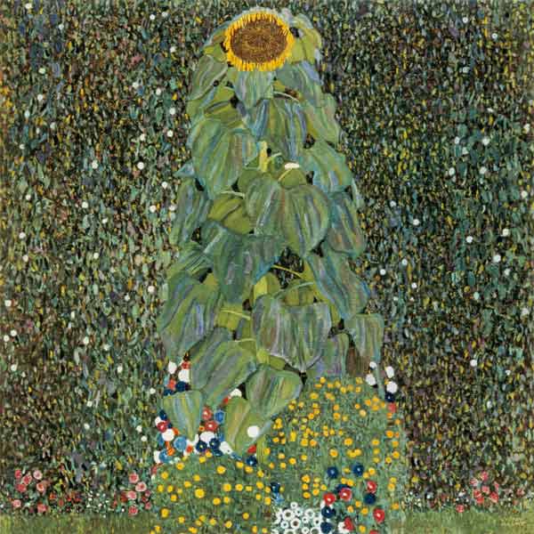 The sunflower od Gustav Klimt