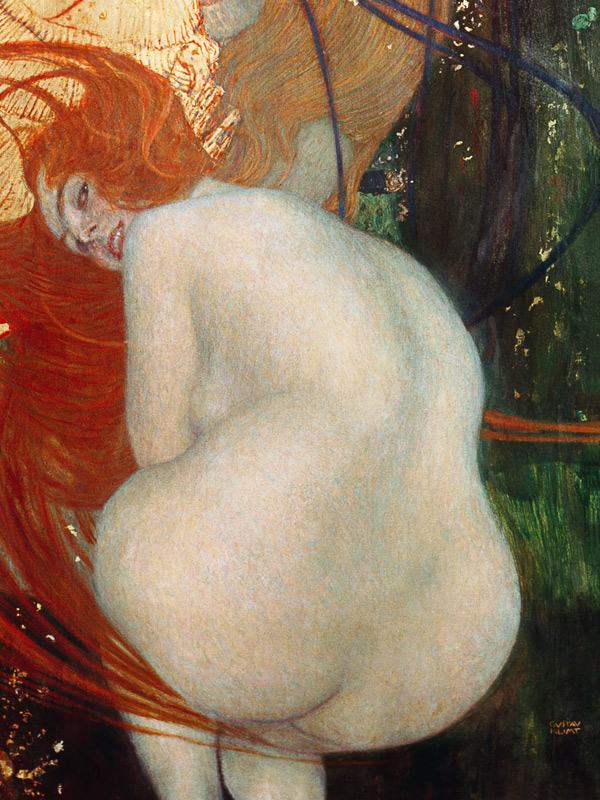 Goldfish - Detail od Gustav Klimt