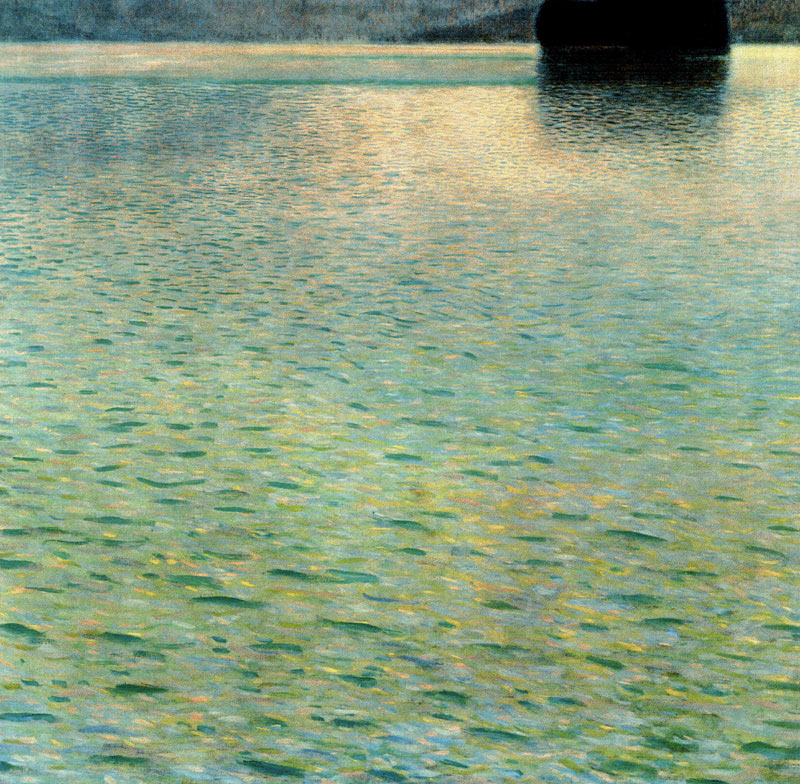 Island in the Attersee od Gustav Klimt