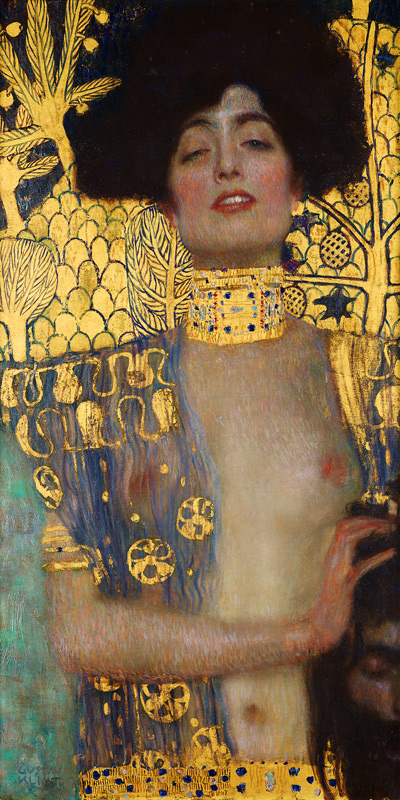 Judith s hlavou Holofernů od Gustav Klimt