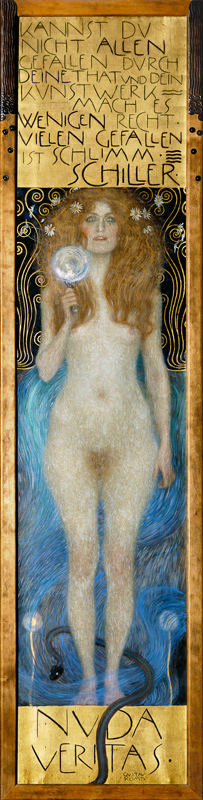 Nuda Veritas od Gustav Klimt